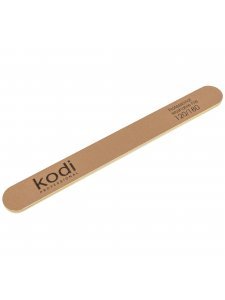 № 8 Straight Nail File 120/180 (Color: Golden, Size: 178/19/4)